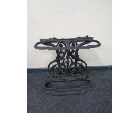 A cast iron stick stand (no tray)