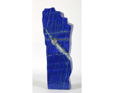 Minerals: A Freeform Lapis Lazuli Specimen, a large specimen of this sought after mineral, at the end of the middle-ages, Lap
