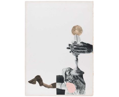 Dash Snow (1981 New York City 2009) Like the Diamond Bullet. 2006/2007.Collage auf Papier.Verso auf dem Rahmen mit Bleistift 