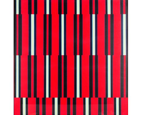 Günter Fruhtrunk (1923 München 1982) Neuer Dreiklang. 1971.Farbserigrafie auf Karton.Verso mit Bleistift signiert: Fruhtrunk.