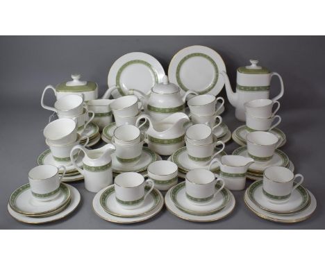 A Large Royal Doulton Rondelay Tea and Coffee Service 
