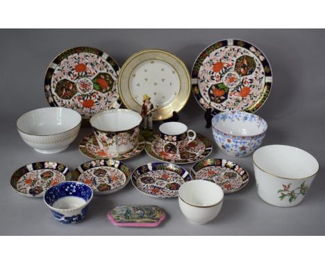 A Collection of 19th Century and Later Ceramics to include Blue and White Copeland Spode Tower Pattern Tea Bowl, Wedgwood Whi