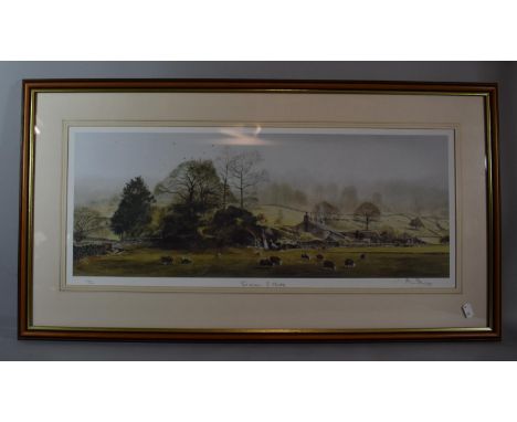 A Framed Alan Ingham Limited Edition Print, "Season of Mists", 64.5cm Wide 
