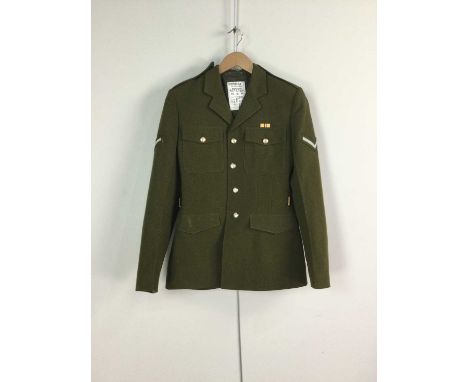 ROYAL ARMY UNIFORM,comprising jacket and trousers, along with three jackets (4)