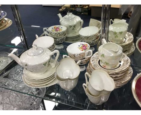 ENGLISH TEA SERVICE,along with another tea service (2)