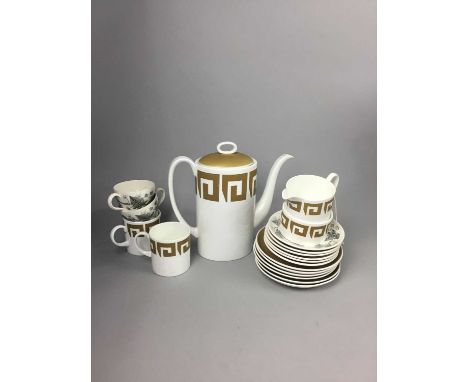 WEDGWOOD SUSIE COOPER COFFEE SERVICE,along with a Wedgwood tea service