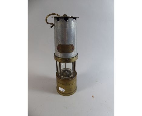 A Miner's Safety Lamp by J H Naylor Ltd Wigan 