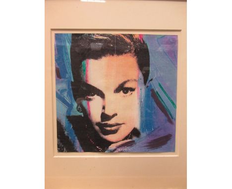 Pietro Psaier  Judy Garland lithograph  