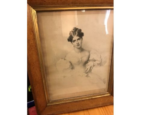 Seven cartoon and theatre related prints Two lithographs after Boilly, two others 'Dandy's Toilette'; Miss Fanny Kemble, afte