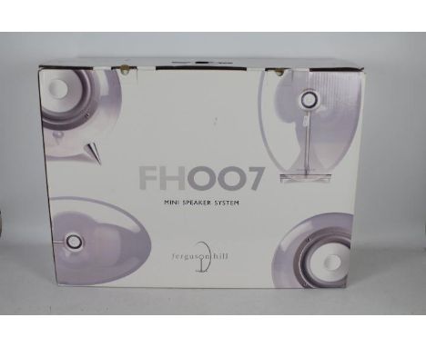 Ferguson Hill - A boxed mini speaker system, model FH007.
