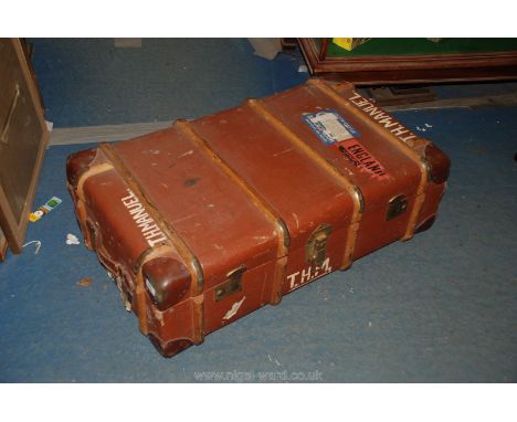 A Travel Trunk.
