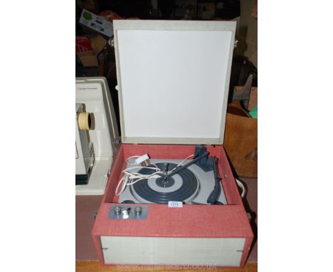 A 1960's BSR record player.