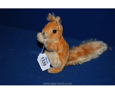 A Steiff Red Squirrel.