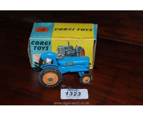 A Dinky No. 55 Fordson Power Major tractor, boxed