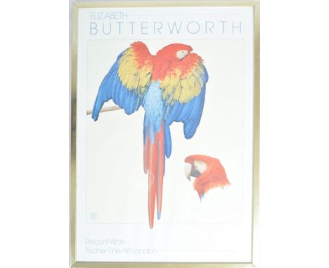 Elizabeth Butterworth (British, born 1949) - A vintage 20th Century exhibition poster for Butterworth at Fischer Fine Art Lon