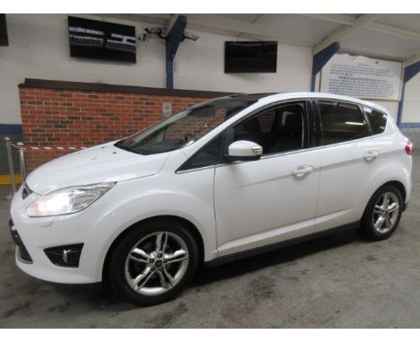 Make &amp; Model: Ford C-Max Titanium X TDCIDate of Reg: EX63 BCKColour: Whitecc: 1560MoT: 09-08-2021Fuel Type: DIESELMileage