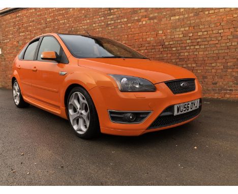 A 2006 Ford Focus ST-2 Sports 5-door Hatchback, registration WU56 OYJ, 2500cc in line five cylinder, c/w Ford Approved Mountu