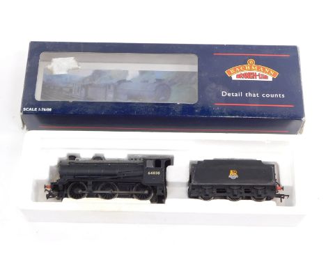 A Bachmann branch line OO gauge Class J39 locomotive, 0-6-0, 64838, BR black early crest step tender, 31-861, boxed.