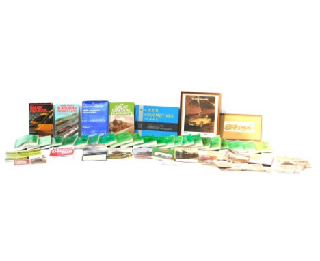 A group of railway related books, prints and postcards, to include LNER Locomotive Development, The Great Central in LNER Day