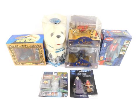 Toys, including Corgi The Golden Compass Magisterium Carriage collectors miniature vehicle, Lee Scoresbys airship, Captain Sc