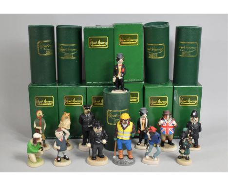 A Collection of Thirteen Various Robert Harrop Dog and Cat Figures 