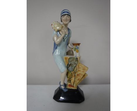 A Kevin Francis Clarice Cliff Art Deco figure, number 133/250