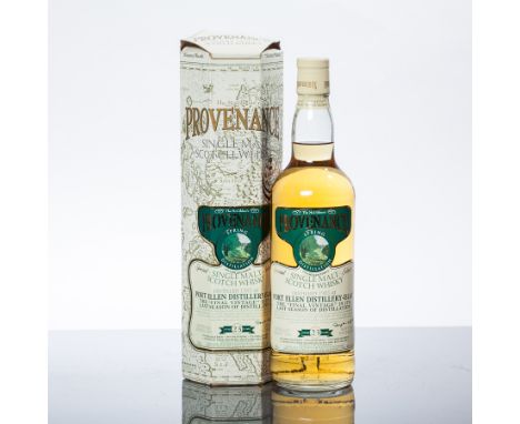 PORT ELLEN 23 YEARS OLD PROVENANCE 
Single Malt Scotch Whisky. Distilled Spring 1983, bottled Winter 2007. Un-chillfiltered. 