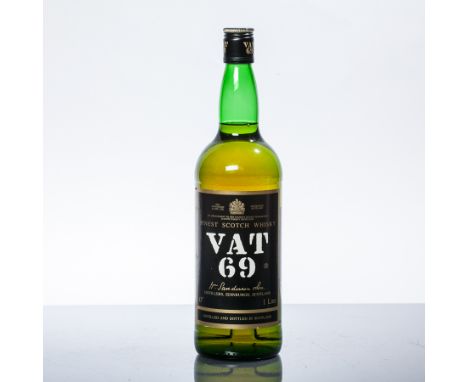 VAT 69
Blended Scotch Whisky,1 litre, 43% volume.   