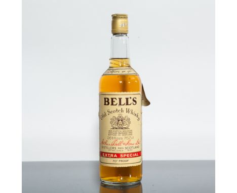 BELL'S EXTRA SPECIAL
Blended Scotch Whisky. Bottle no. 98748. 26 2/3 fl. ozs., 70° proof.