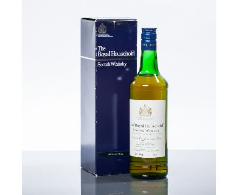 THE "ROYAL HOUSEHOLD"
Scotch Whisky. Bottled by James Buchanan Distillers. Distilled at Glentauchers Distillery in Mulben, Sp