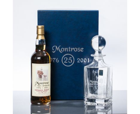 MONTROSE 25 YEARS PRODUCTION
Single Malt Scotch Whisky, aged 12 Years, released to celebrate 25 Years of production by the oi