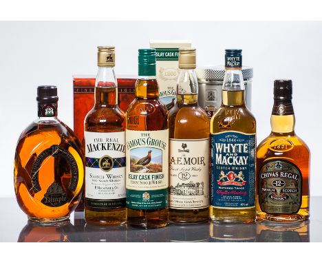 THE FAMOUS GROUSE ISLAY CASK FINISH Blended Scotch Whisky finished in Islay whisky casks. 70 cl, 40% volume. In carton. DIMPL