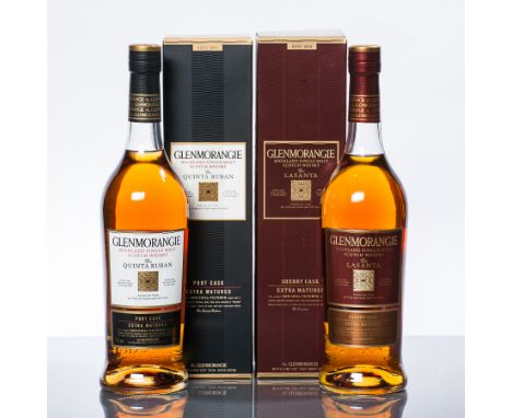GLENMORANGIE LASANTA
Highland Single Malt Scotch Whisky. Extra matured in Spanish Oloroso Sherry casks. 
70cl. 46% vol. In ca