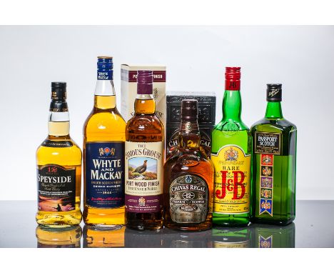 SPEYSIDE 12 YEAR OLD
Single Speyside Scotch Whisky bottled for Tesco. 70 cl, 40% volume.
PASSPORT
Blended Scotch Whisky. 75 c