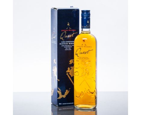 JOHNNIE WALKER QUEST
'Cask conditioned' Scotch Whisky, 750ml, 40% volume, in tube.
