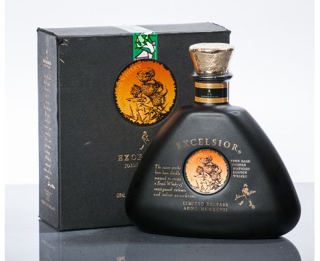 JOHNNIE WALKER EXCELSIOR 
Very rare double matured Blended Scotch Whisky, 750ml, 40% volume. 
 