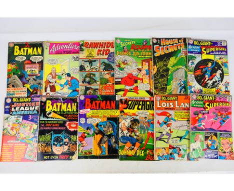 DC Comics - Marvel - A mixed collection of 12 Silver & Bronxe Age Comics, including two  key issues. Lot consists of 80 Page 