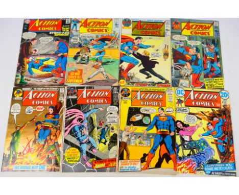 DC Comics - A group of eight Silver Age 'Action Comics' from DC. Lot consists of #350; #389; #393; #397; #402; #406; #408 and