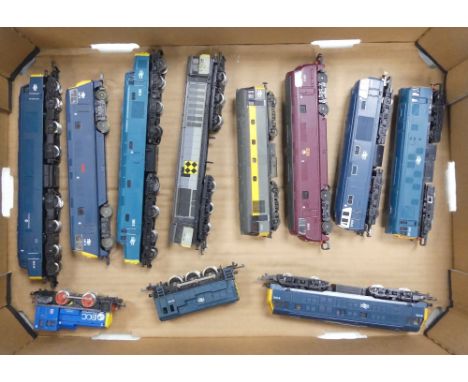 Collection of loose Hornby, Lima, Jouef and Mainline OO/HO gauge diesel locomotives to include BR Class 45 'The Manchester Re