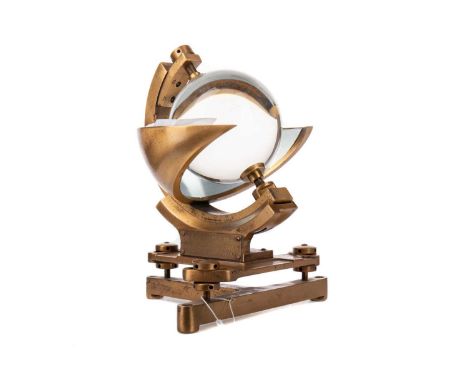 CASELLA OF LONDON SUNSHINE RECORDER MK. II,stamped marks and numbered 603/63 to applied plaque, further numbered M2558/66 to 