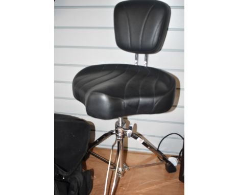 A Pearl drum throne stool, Roadster