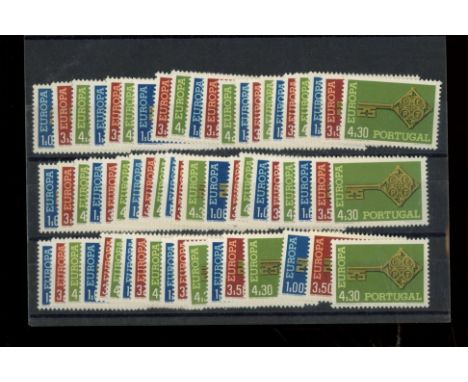1968 Europa set U/M x 20 sets. SG 1337-9 Cat £800 (60)