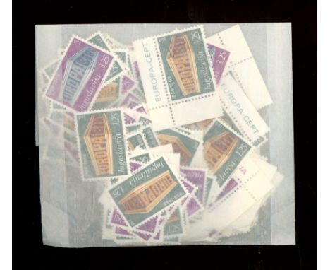 1969 Europa set U/M x 100 sets. SG 1407-8 Cat £785 (200)