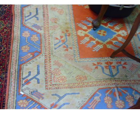 Handmade oriental carpet