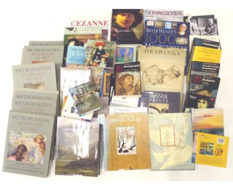 Various art reference works, to include Lowry, Lincolnshire artists, Blake etc.