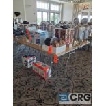 Lot of (6) 8 foot x 30 in. wood folding tables