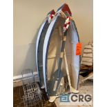 Lot of (2) decorative boats 40 inches long X 18 wide