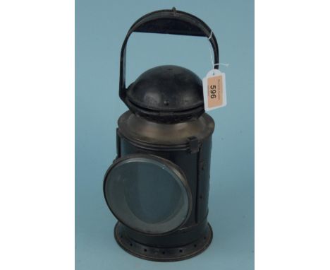 A BR(W) paraffin signalling lantern by G Tolkey (?) Ltd, Birmingham