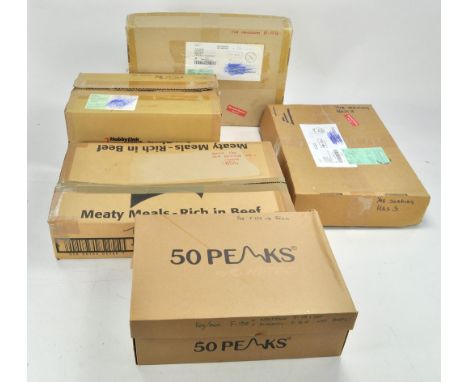 Five Plastic Model Aircraft Kits, bespoke with aftermarket parts supplied from Yury Vasin (Hobbytrade Ukraine). 
