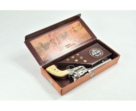 Kolser Spain Toy / Replica Imitation Single Action Fast Draw Army 45 with original box.